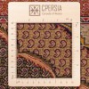Персидский ковер ручной работы Тебриз Код 156091 - 92 × 60
