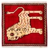 Персидский ковер ручной работы Абаде Код 156093 - 68 × 64