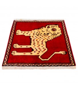 Персидский ковер ручной работы Абаде Код 156094 - 67 × 62