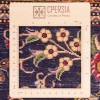 Tappeto persiano Qom annodato a mano codice 156130 - 89 × 65