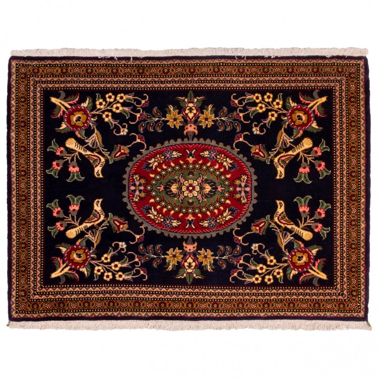 Персидский ковер ручной работы Кома Код 156131 - 88 × 66