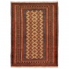 فرش دستباف قدیمی دو و نیم متری ترکمن کد 156137