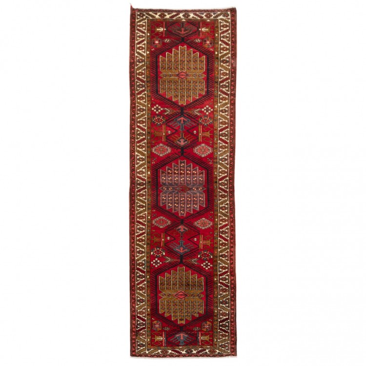 فرش دستباف قدیمی سه متری آذربایجان کد 156170