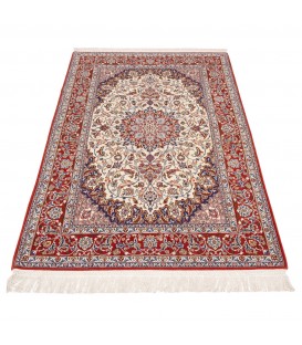 イランの手作りカーペット イスファハン 番号 156171 - 113 × 170