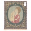 Персидский ковер ручной работы Кашан Код 156174 - 50 × 64