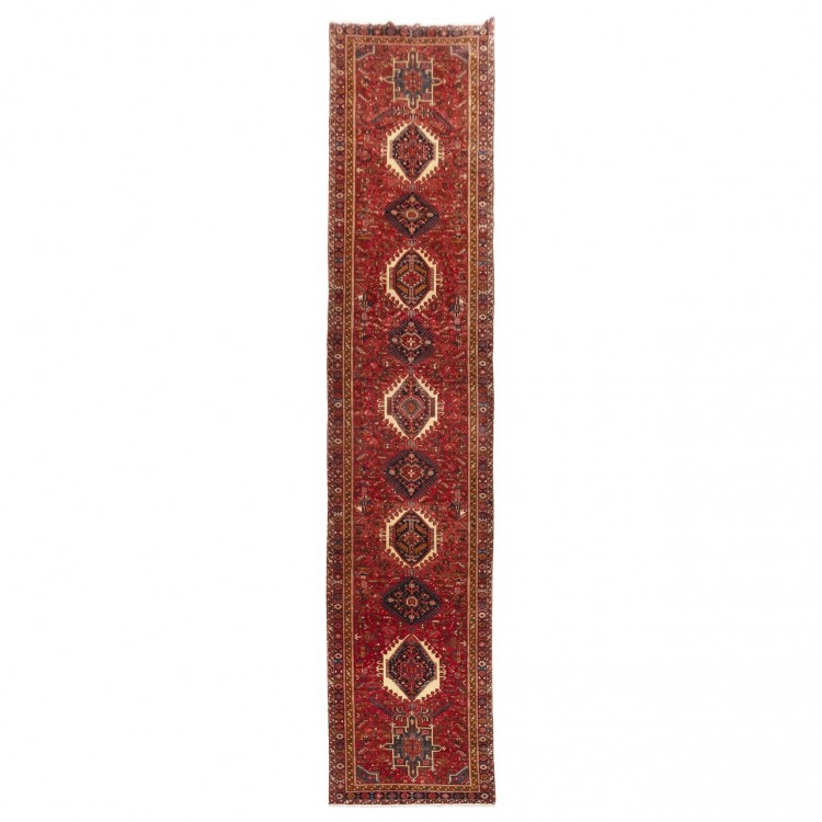 Персидский ковер ручной работы Гараджа Код 156177 - 120 × 552