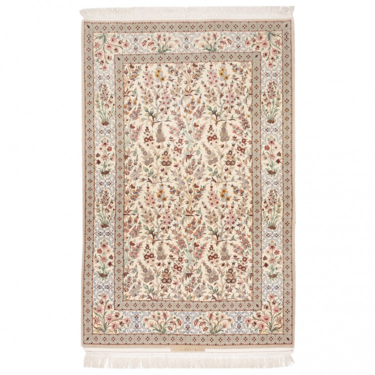 فرش دستباف قدیمی دو متری اصفهان کد 156172