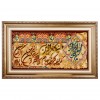 イランの手作り絵画絨毯 タブリーズ 番号 902688