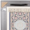 Tableau tapis persan Qom fait main Réf ID 902696