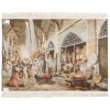 Tappeto persiano Tabriz a disegno pittorico codice 902702