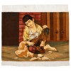 イランの手作り絵画絨毯 タブリーズ 番号 156120