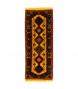 Персидский ковер ручной работы Шираз Код 152097 - 81 × 209