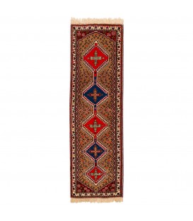 Персидский ковер ручной работы Шираз Код 152100 - 57 × 192