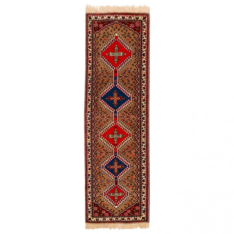 Tappeto persiano Shiraz annodato a mano codice 152100 - 57 × 192