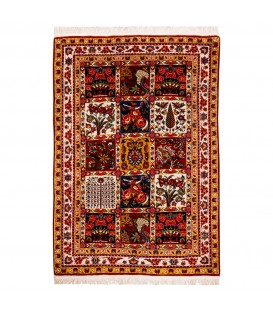 イランの手作りカーペット バクティアリ 番号 152109 - 103 × 152