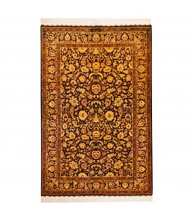 イランの手作りカーペット ザンジャン 番号 152112 - 98 × 149