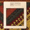 Персидский ковер ручной работы Шираз Код 152119 - 100 × 161