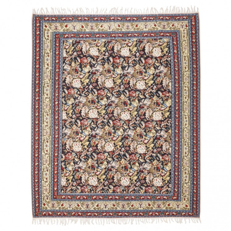 Персидский килим ручной работы Курдистан Код 152156 - 214 × 259