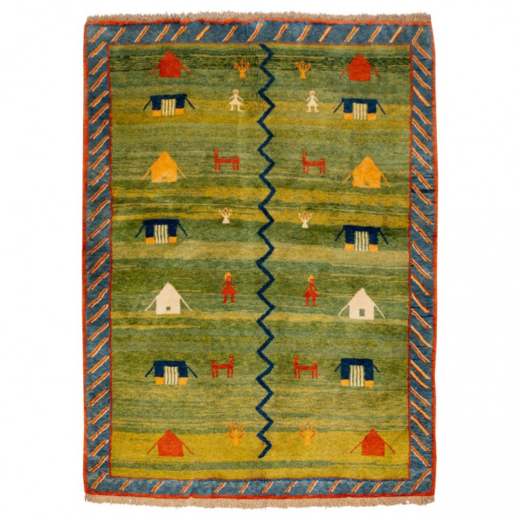 Персидский габбе ручной работы Фарс Код 171783 - 171 × 233