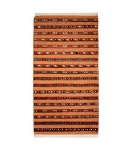 イランの手作りカーペット トルクメン 番号 171799 - 106 × 193