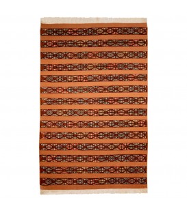 イランの手作りカーペット トルクメン 番号 171801 - 101 × 156