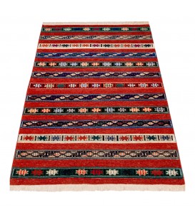 イランの手作りカーペット トルクメン 番号 171805 - 104 × 158