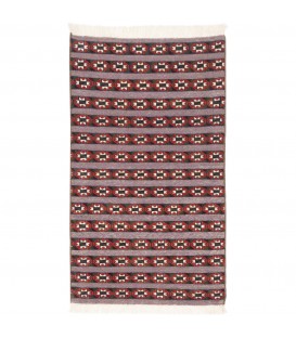 イランの手作りカーペット トルクメン 番号 171816 - 75 × 124
