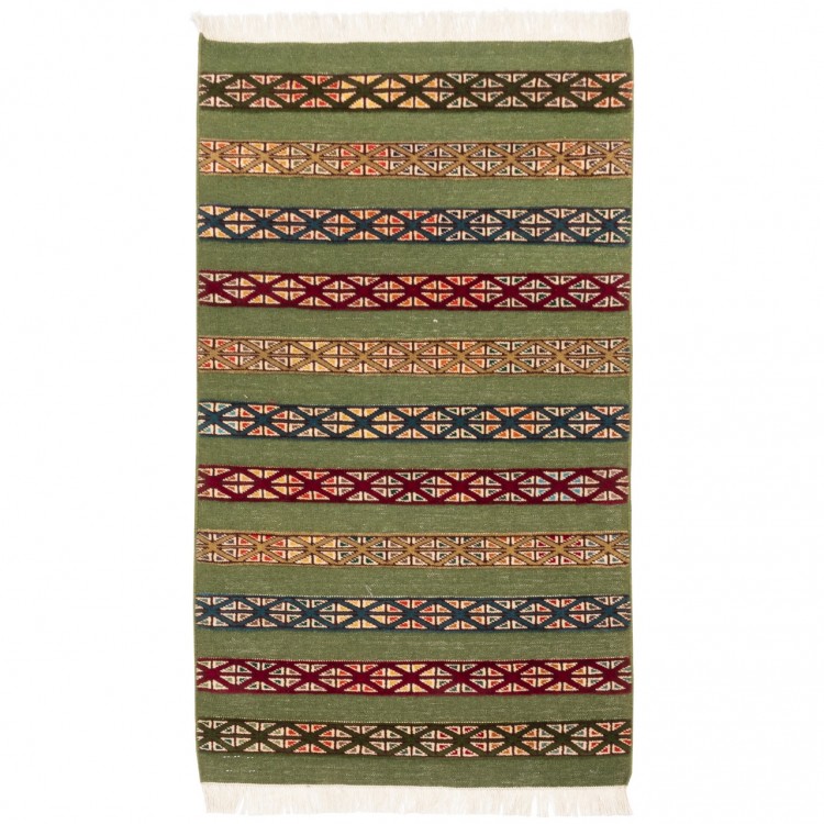 Tappeto persiano turkmeno annodato a mano codice 171819 - 80 × 134