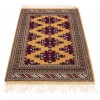 فرش دستباف قدیمی یک متری ترکمن کد 171822