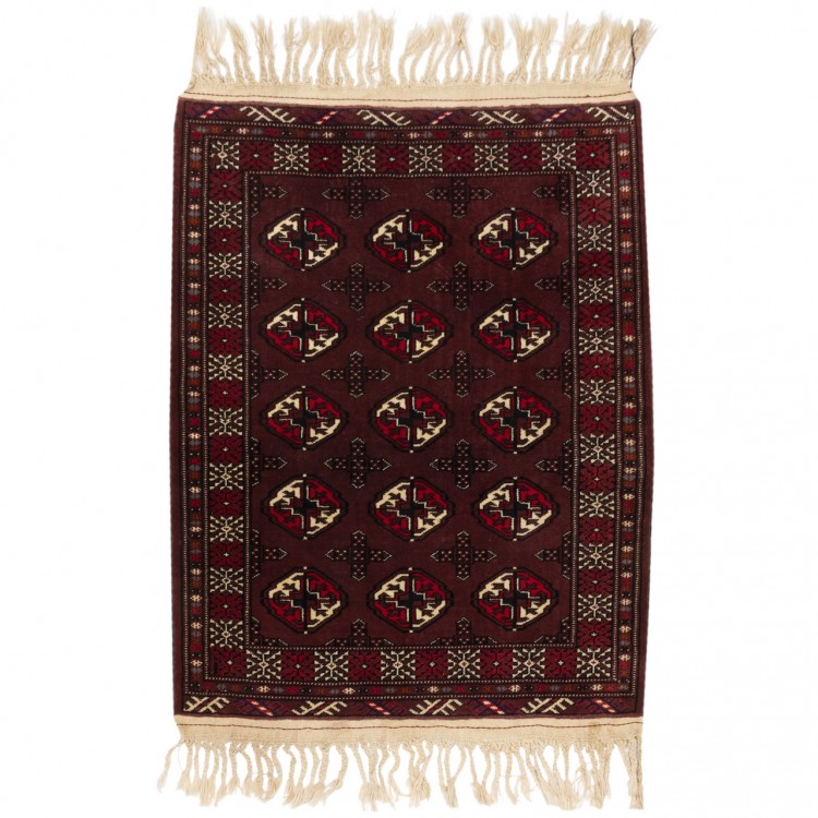 イランの手作りカーペット トルクメン 番号 171827 - 81 × 117