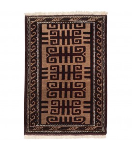 Персидский ковер ручной работы туркменский Код 171828 - 94 × 138