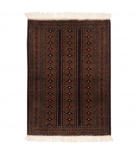 イランの手作りカーペット トルクメン 番号 171829 - 82 × 114
