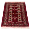 فرش دستباف قدیمی یک متری ترکمن کد 171830