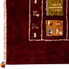 Персидский габбе ручной работы Фарс Код 122210 - 150 × 194