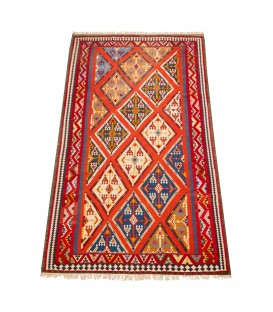 Персидский килим ручной работы Qашqаи Код 157005 - 160 × 297