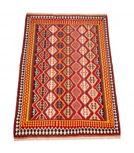 Персидский килим ручной работы Qашqаи Код 157016 - 177 × 255