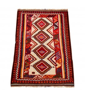 Персидский килим ручной работы Qашqаи Код 157023 - 150 × 270