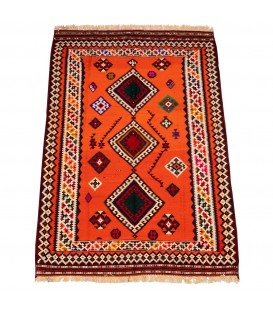 Персидский килим ручной работы Qашqаи Код 157024 - 155 × 245