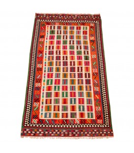 Персидский килим ручной работы Qашqаи Код 157028 - 168 × 300