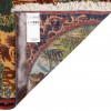 یک جفت فرش دستباف قدیمی نیم متری اصفهان کد 157044