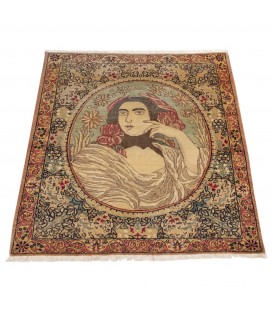 Персидский ковер ручной работы Равер Код 157050 - 57 × 72