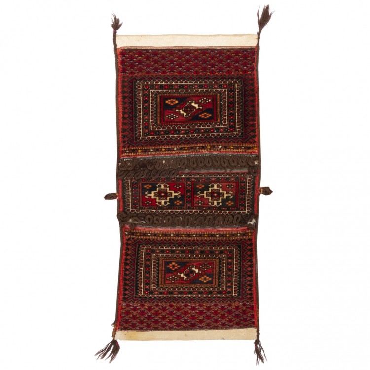 Turkmen Handmade Saddle Bag Ref 157055