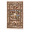 Tappeto persiano Tabriz annodato a mano codice 157063 - 145 × 225