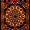 Tableau tapis persan Qom fait main Réf ID 902768