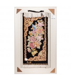 イランの手作り絵画絨毯 コム 番号 902770