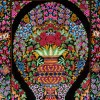 イランの手作り絵画絨毯 コム 番号 902771