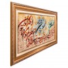 Tableau tapis persan Tabriz fait main Réf ID 902796