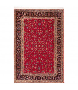 Персидский ковер ручной работы Кашан Код 152161 - 248 × 356