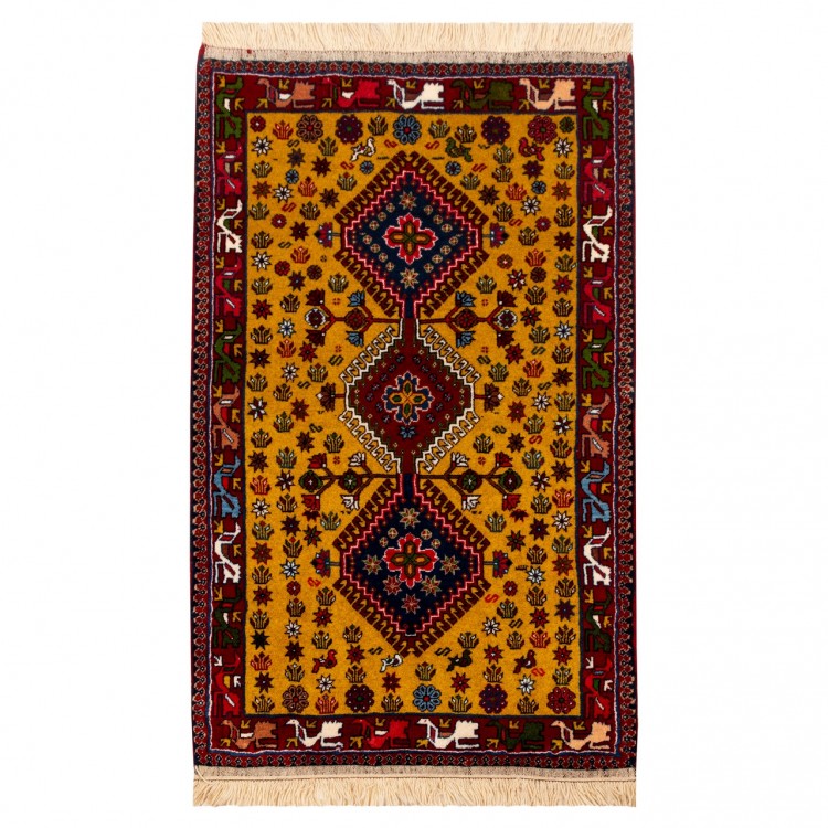 Персидский ковер ручной работы Бакхтиари Код 152208 - 84 × 140