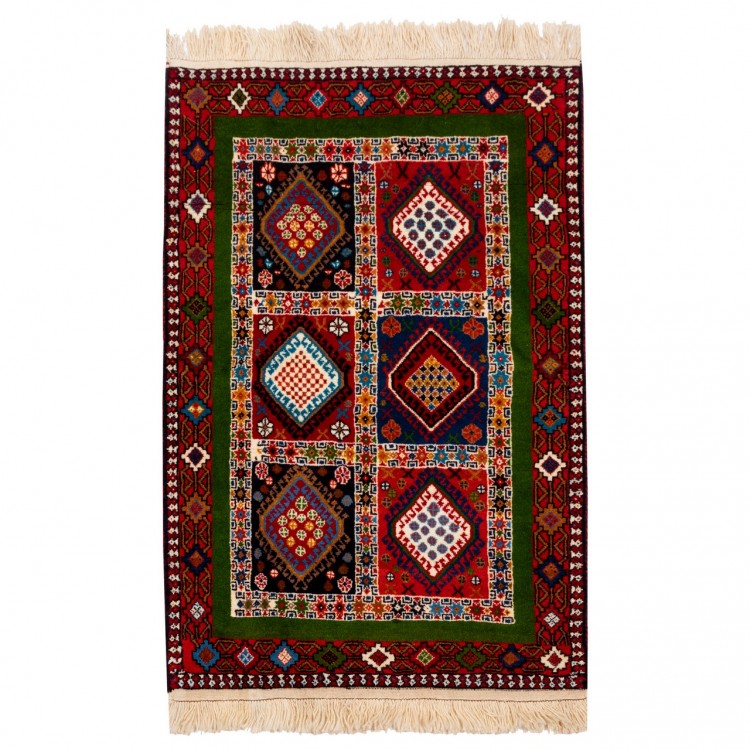 Персидский ковер ручной работы Бакхтиари Код 152210 - 85 × 129